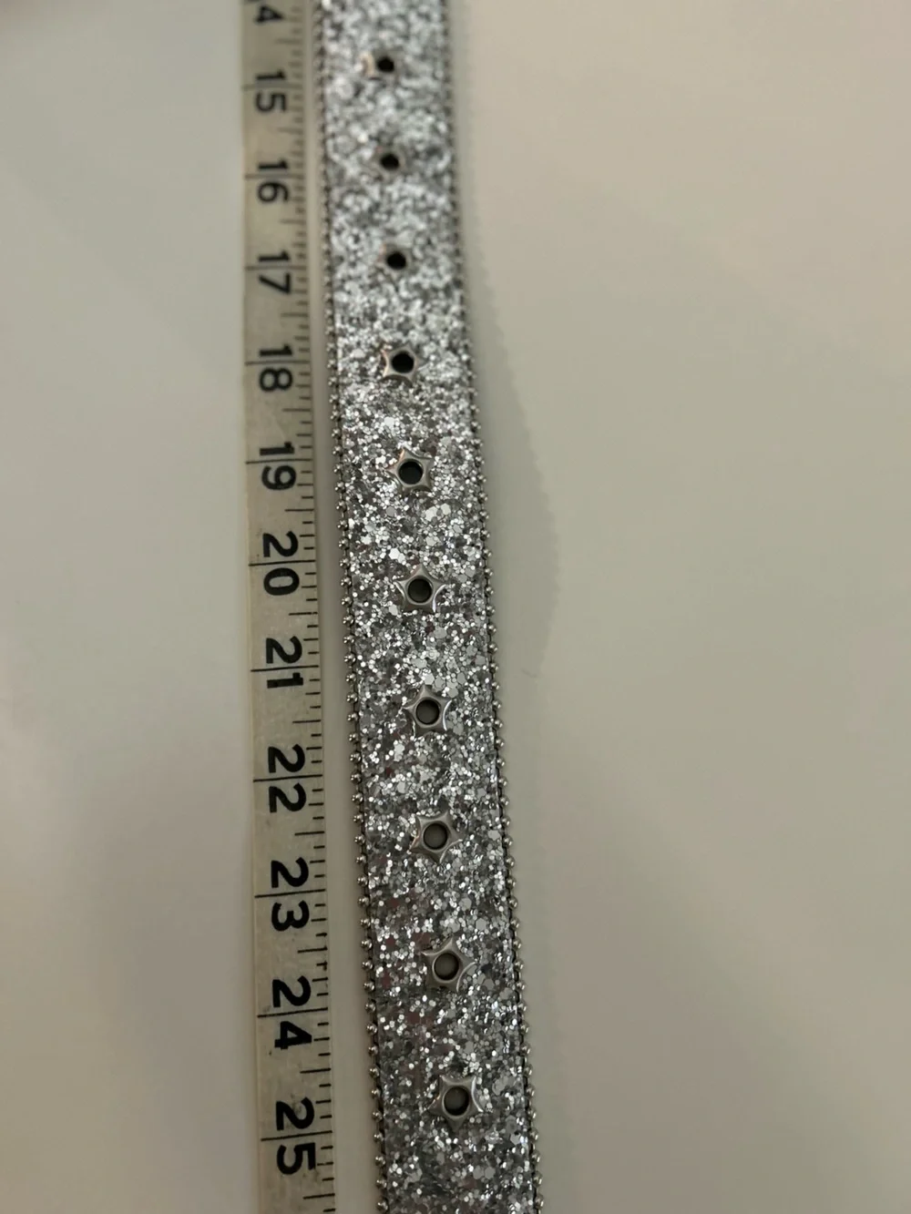 Sparkling Belt – Silver Belt Buckle
